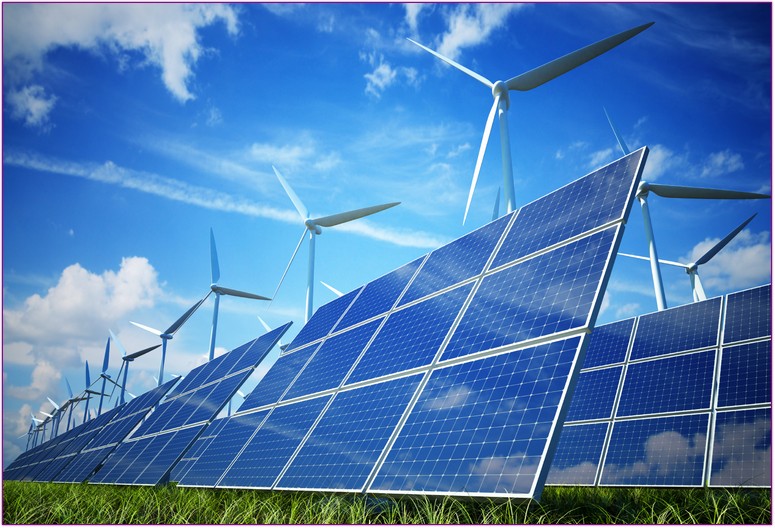 Hybrid Solar Energy Sources Wind Turbine Systems Integrated To Utility Grids