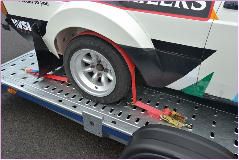 Tow Truck Wheel Straps