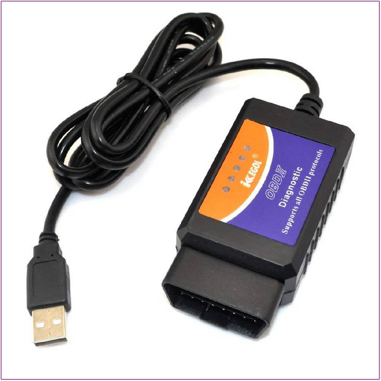 Usb Obd Ii Adapter Cable