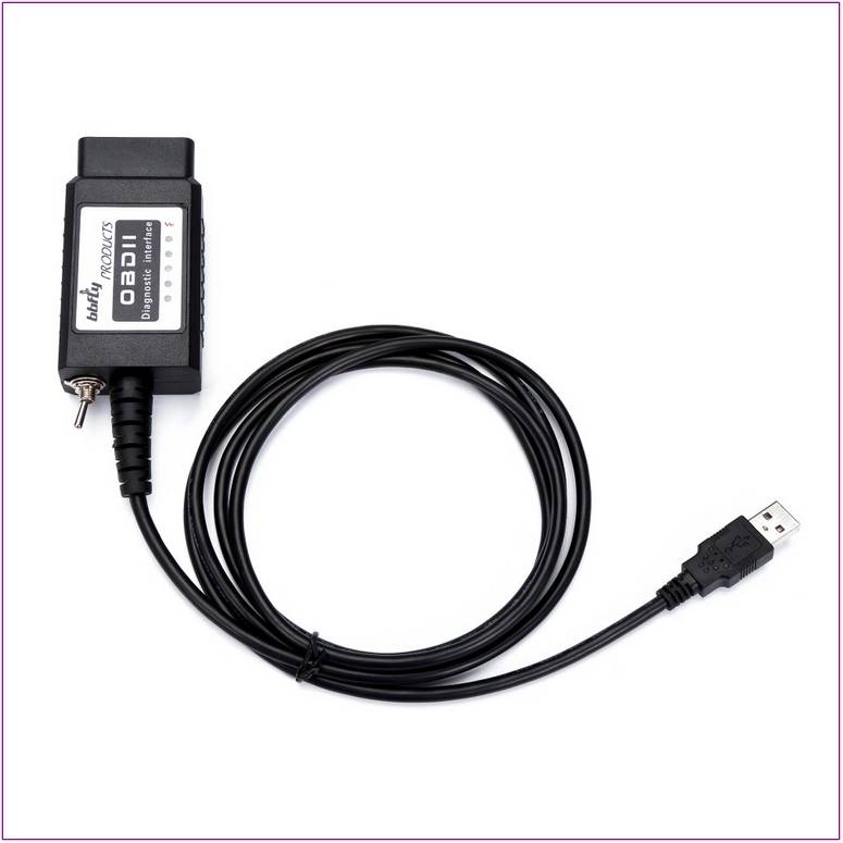 Usb Obdii Cable With Ftdi Chip Set
