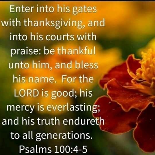 happy thanksgiving bible verse
