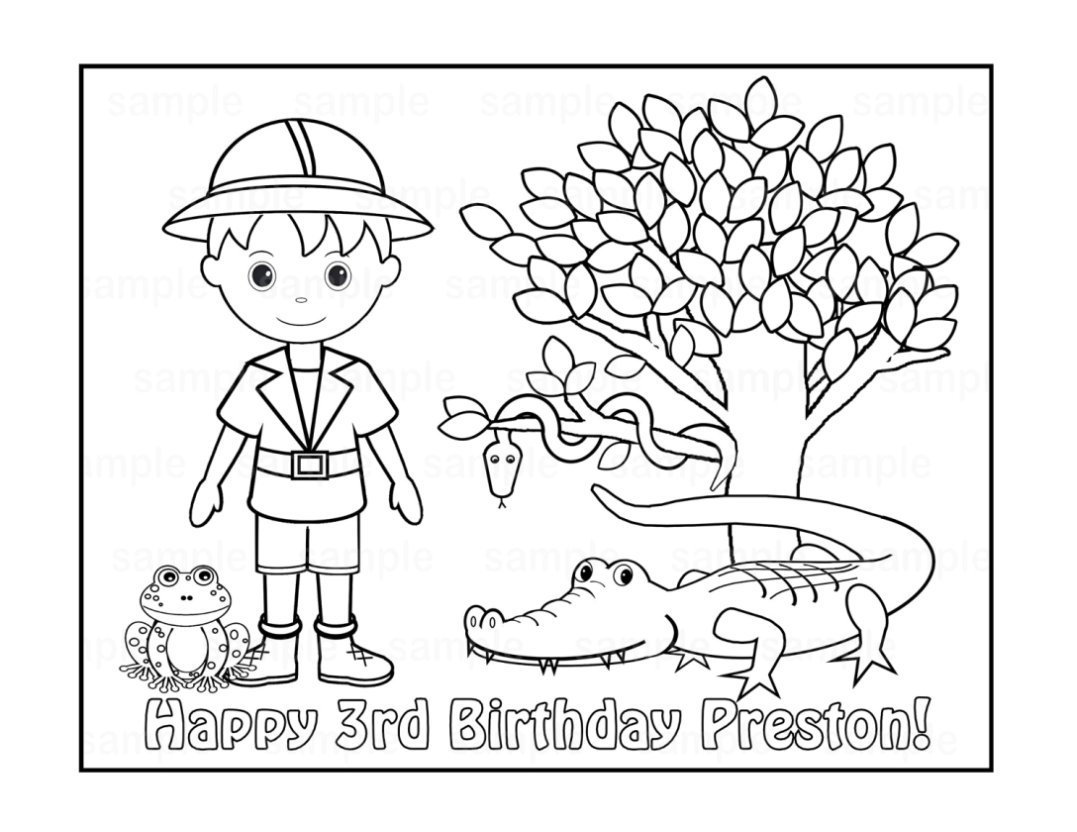 personalized coloring pages names
