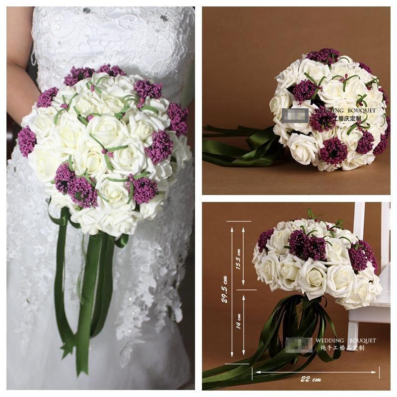 simple wedding flower arch